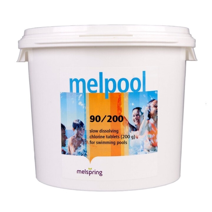 Дезинфектант для бассейна на основе холра Melpool 90/200
